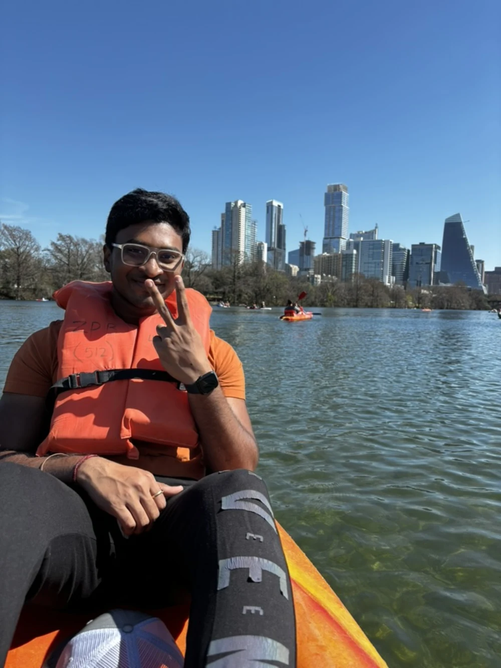 Kayaking in Austin