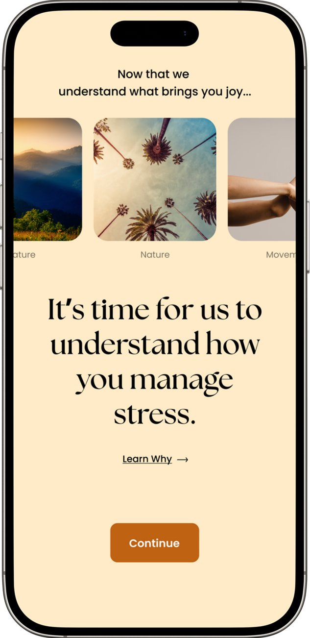 Stressie onboarding