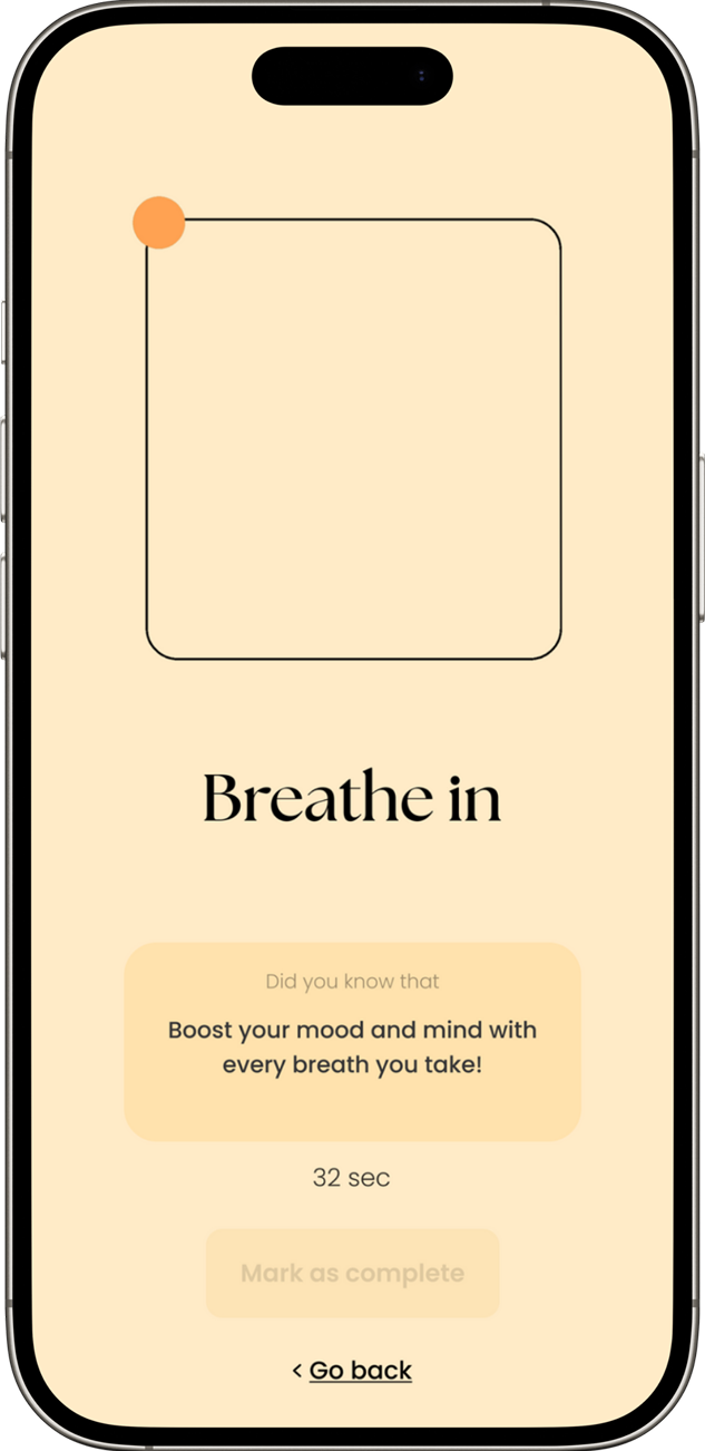 Core experience screen 5