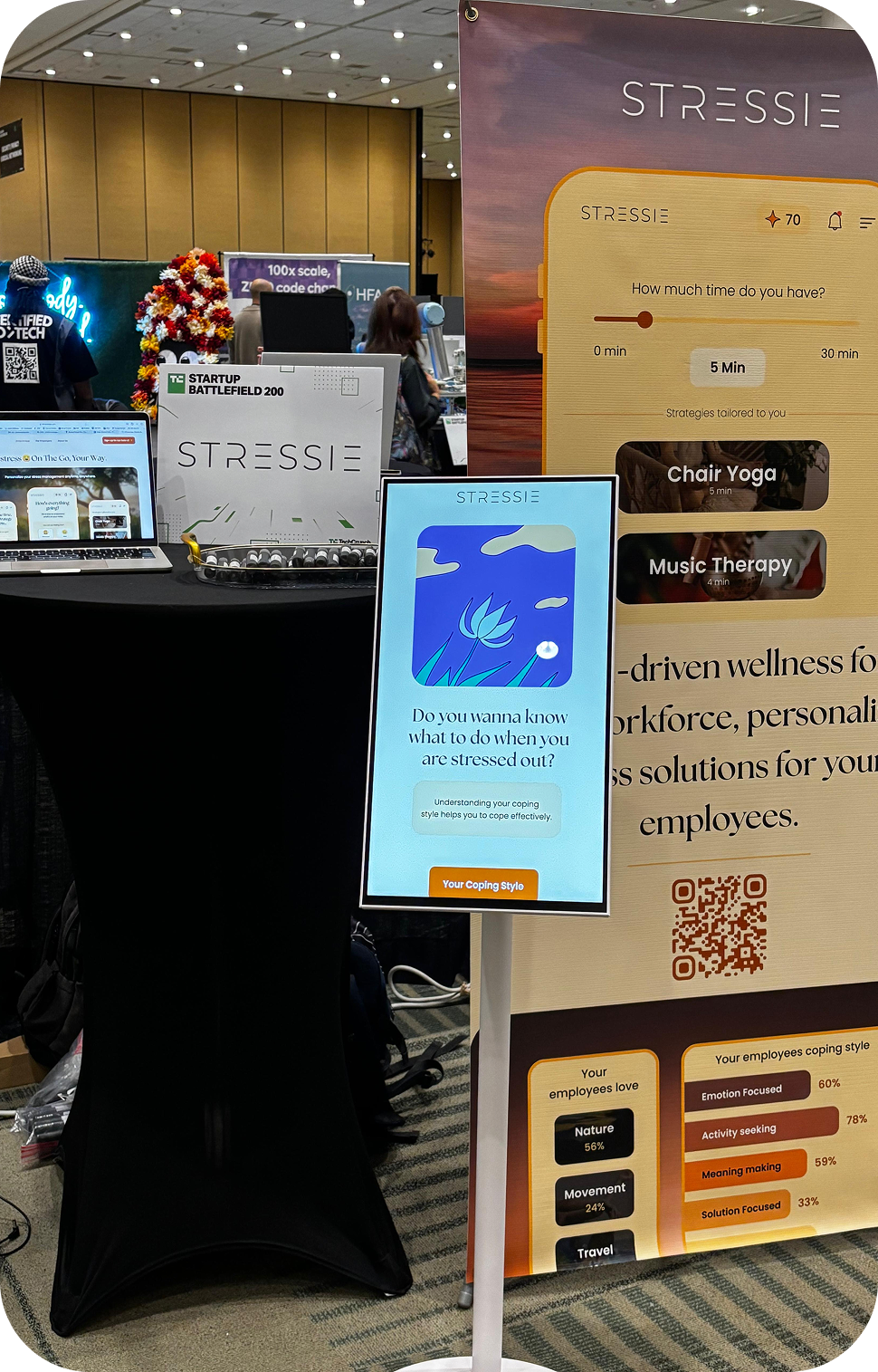 Stressie booth